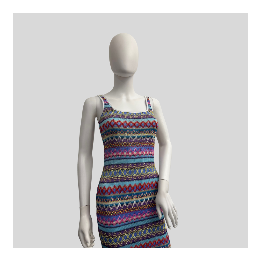 Enganliegendes Kleid "Flieder"