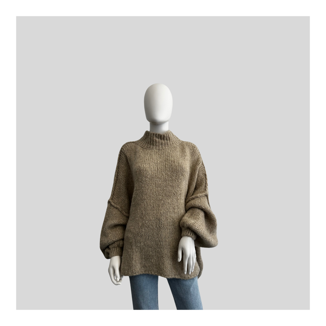 Oversized Strickpullover "Flausch"
