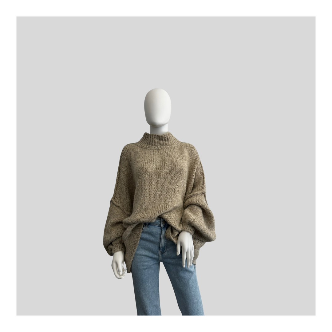 Oversized Strickpullover "Flausch"