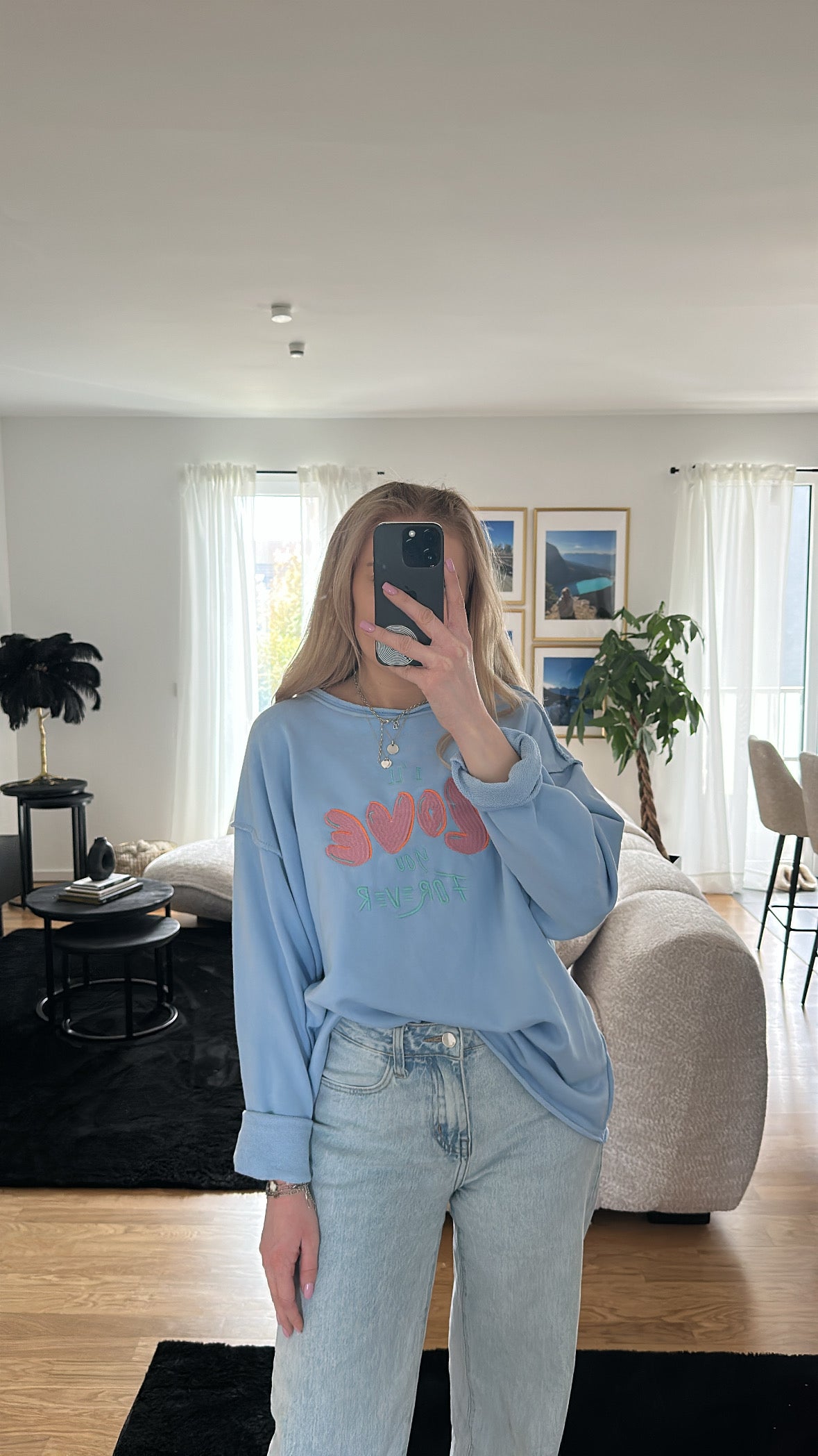 Sweatshirt "I’ll love you forever"