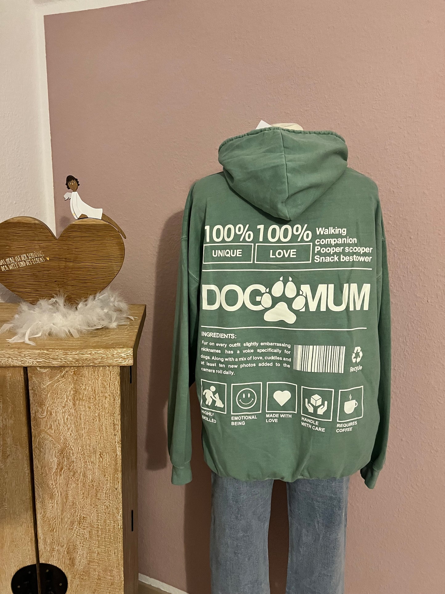 Hoodie "Dog Mum"