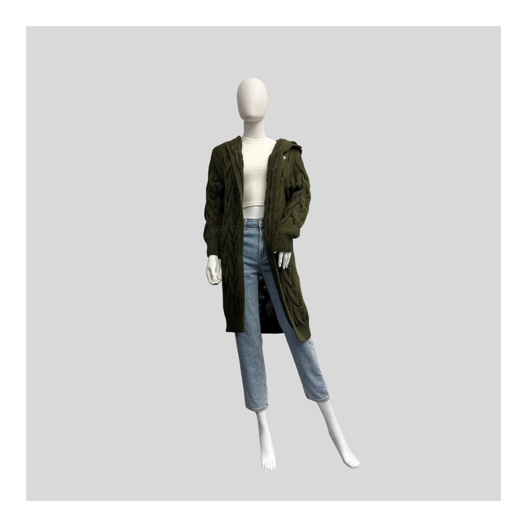 Strickjacke "Zopfmuster"