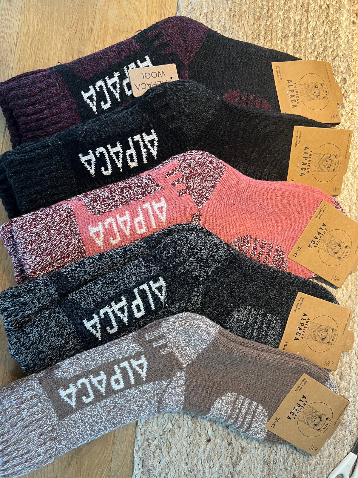 🦙Alpaca mit Alpaca Schriftzug 36-41 8302