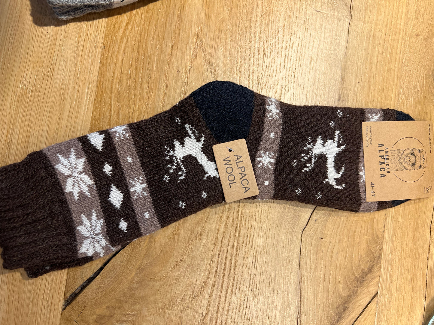 Herren Alpaca Socken Gr 41-47 ….9207