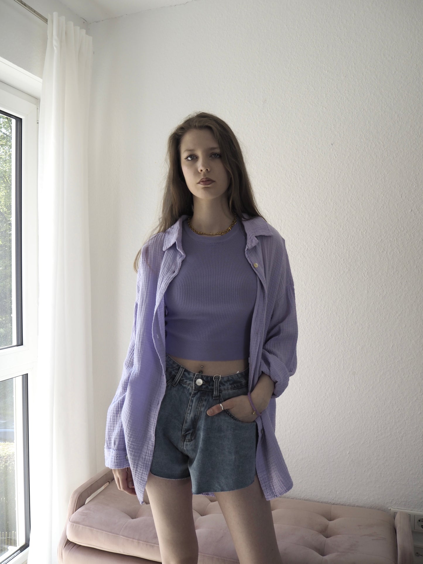Musselinbluse "Elisa-x"