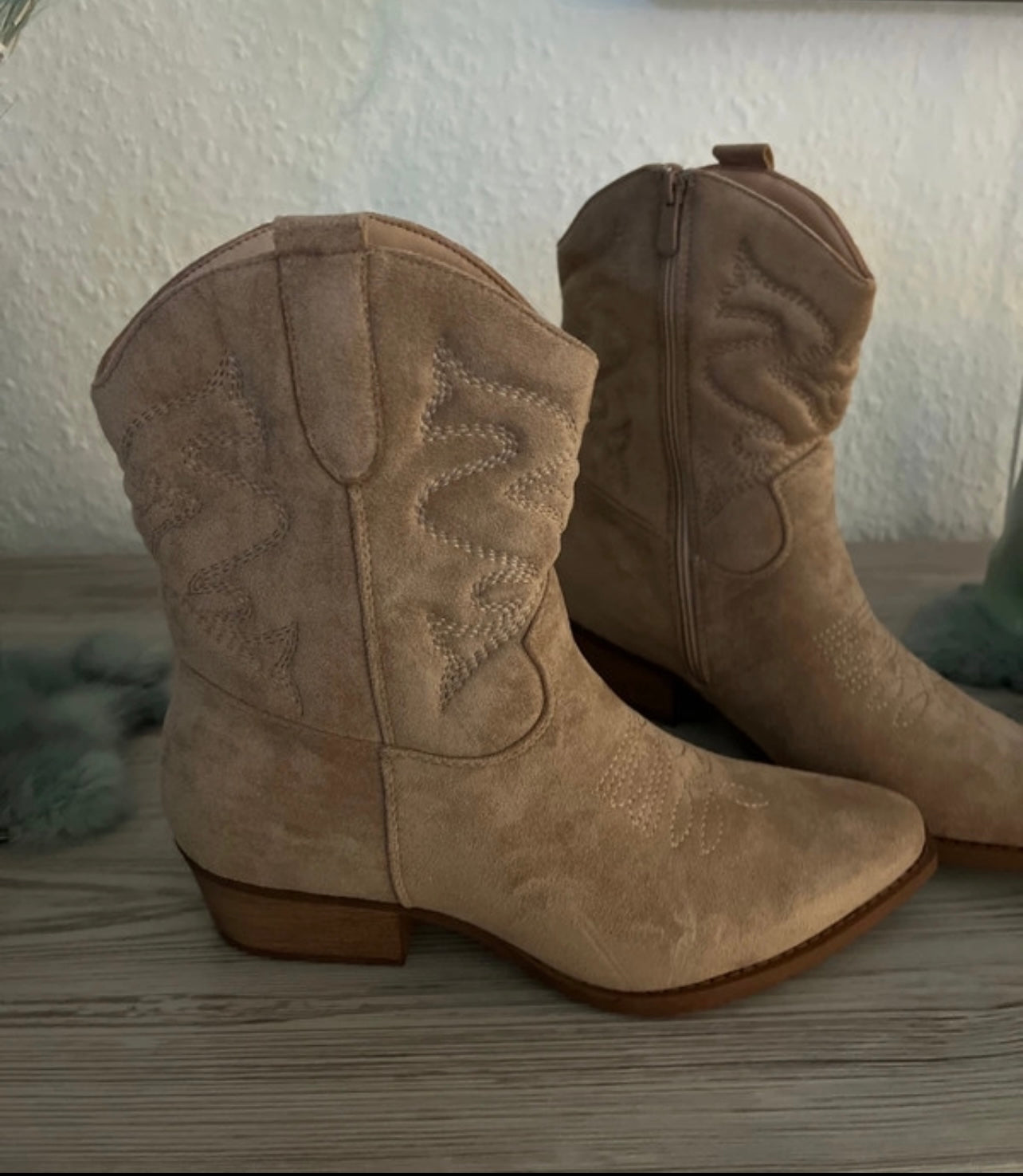Mini Cowboy Stiefel "Nina - Taupe" 290