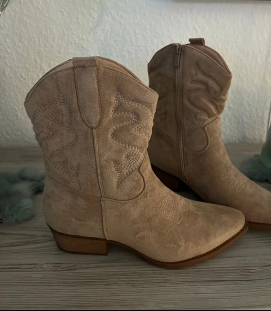 Mini Cowboy Stiefel "Nina - Taupe" 290