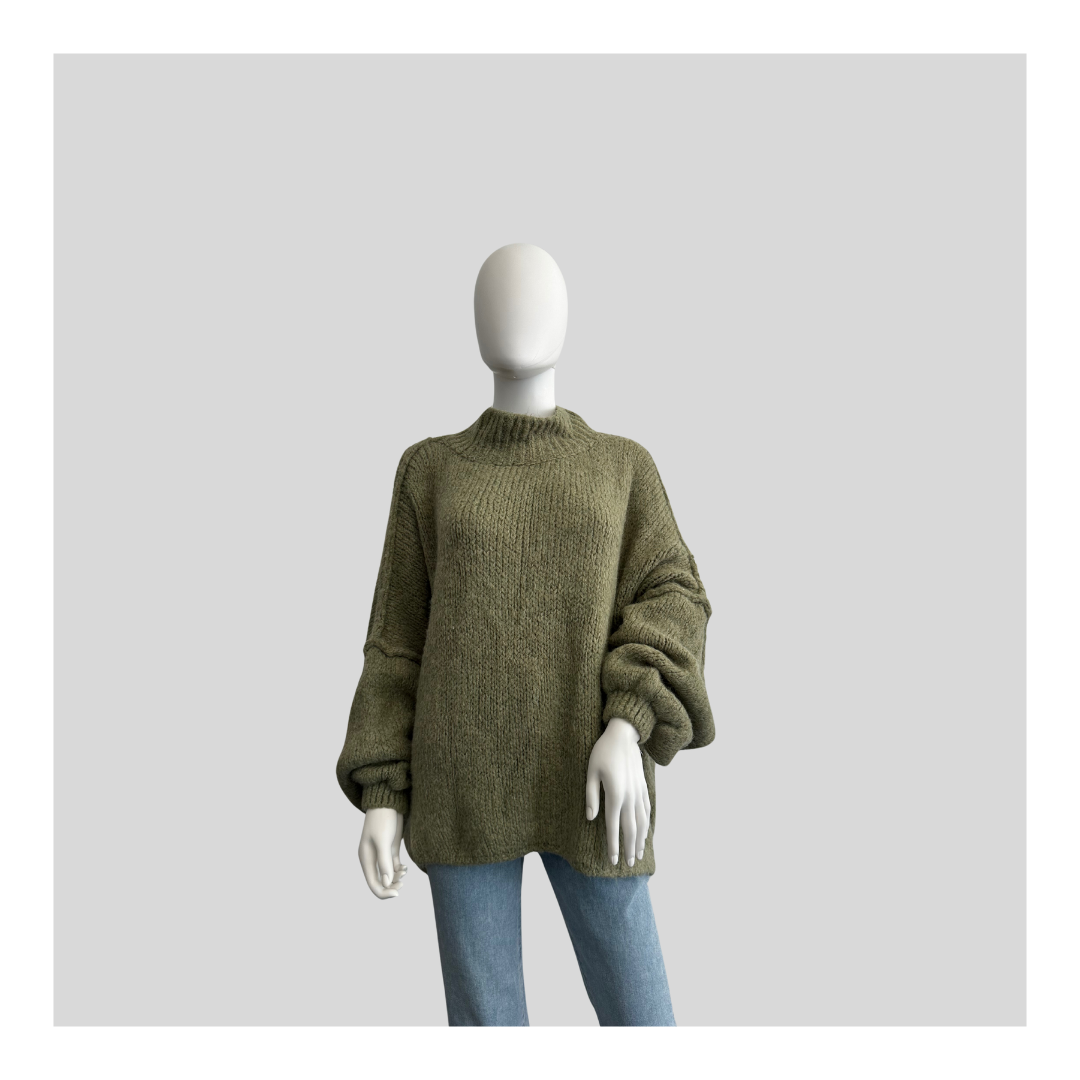 Oversized Strickpullover "Flausch"