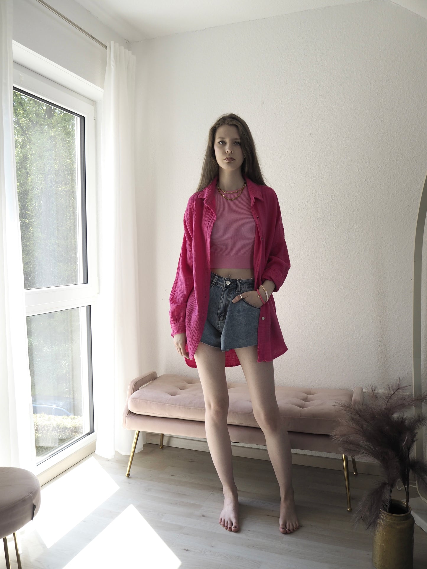 Musselinbluse "Elisa-x"
