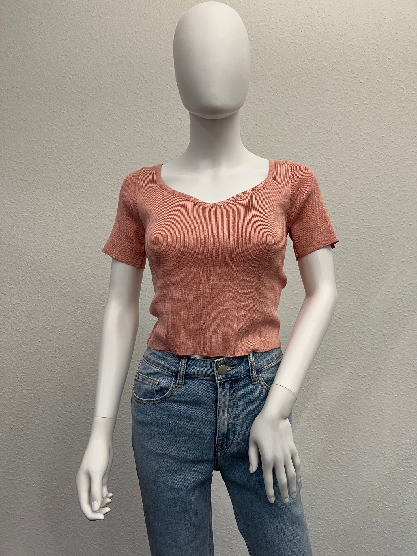 Crop T-Shirt "Rosa"
