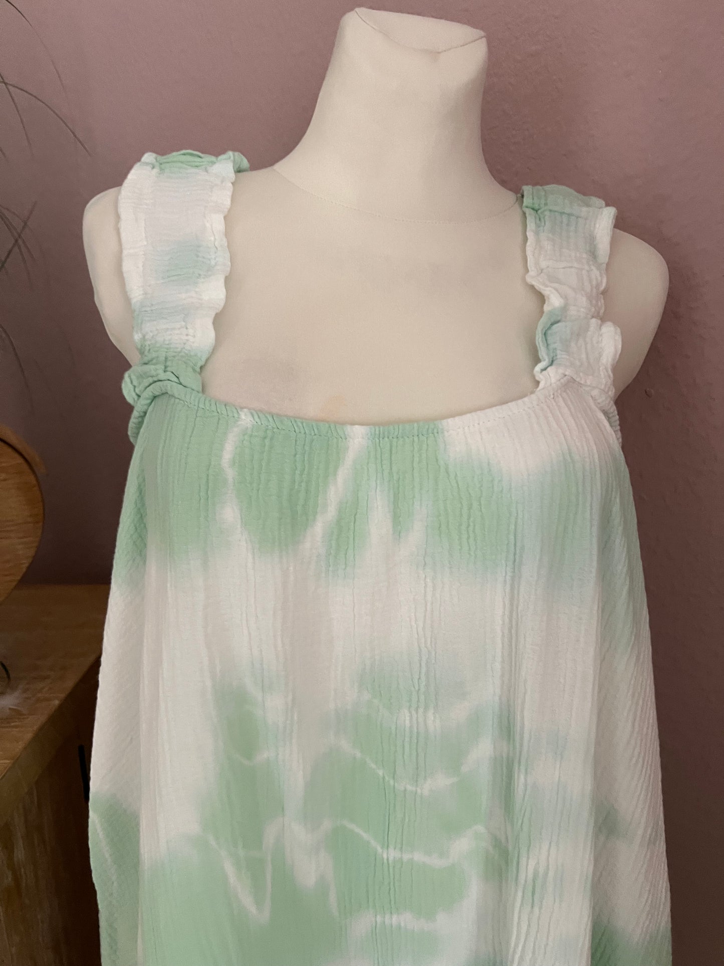 Musselin Kleid mit Träger
