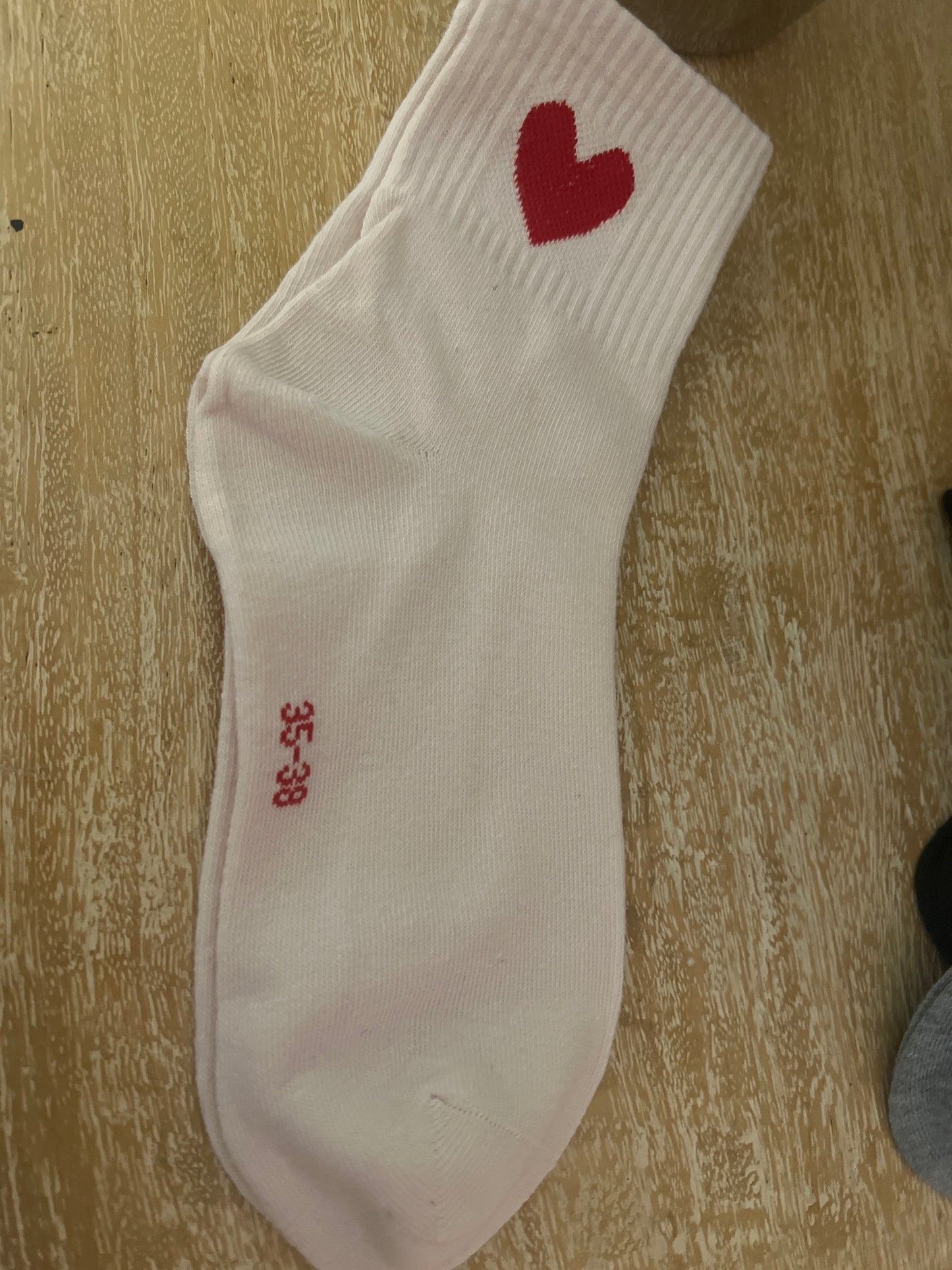Sneaker Socken mit Herz ❤️ 39-42