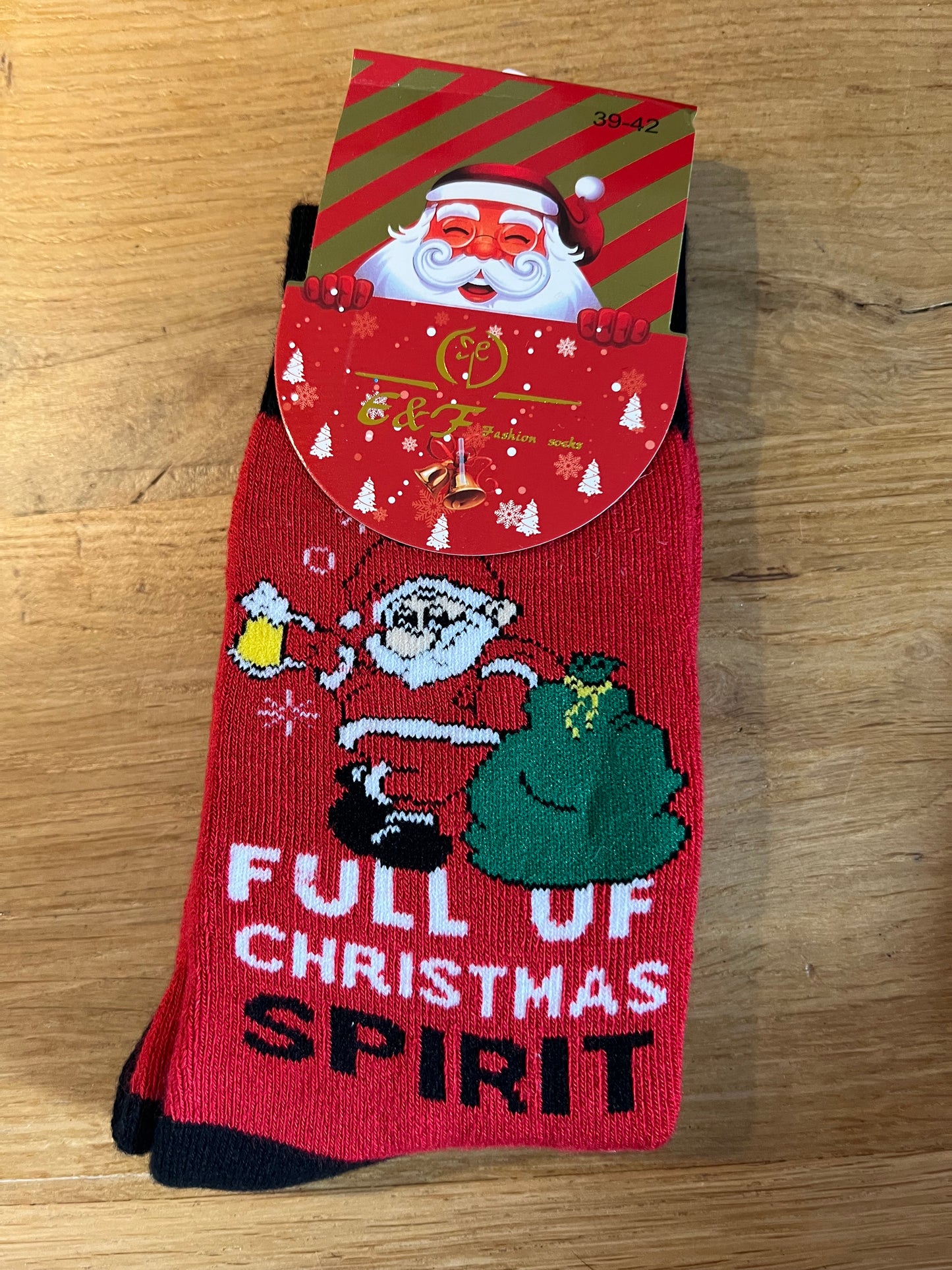 Weihnachts Socken Gr 39-42