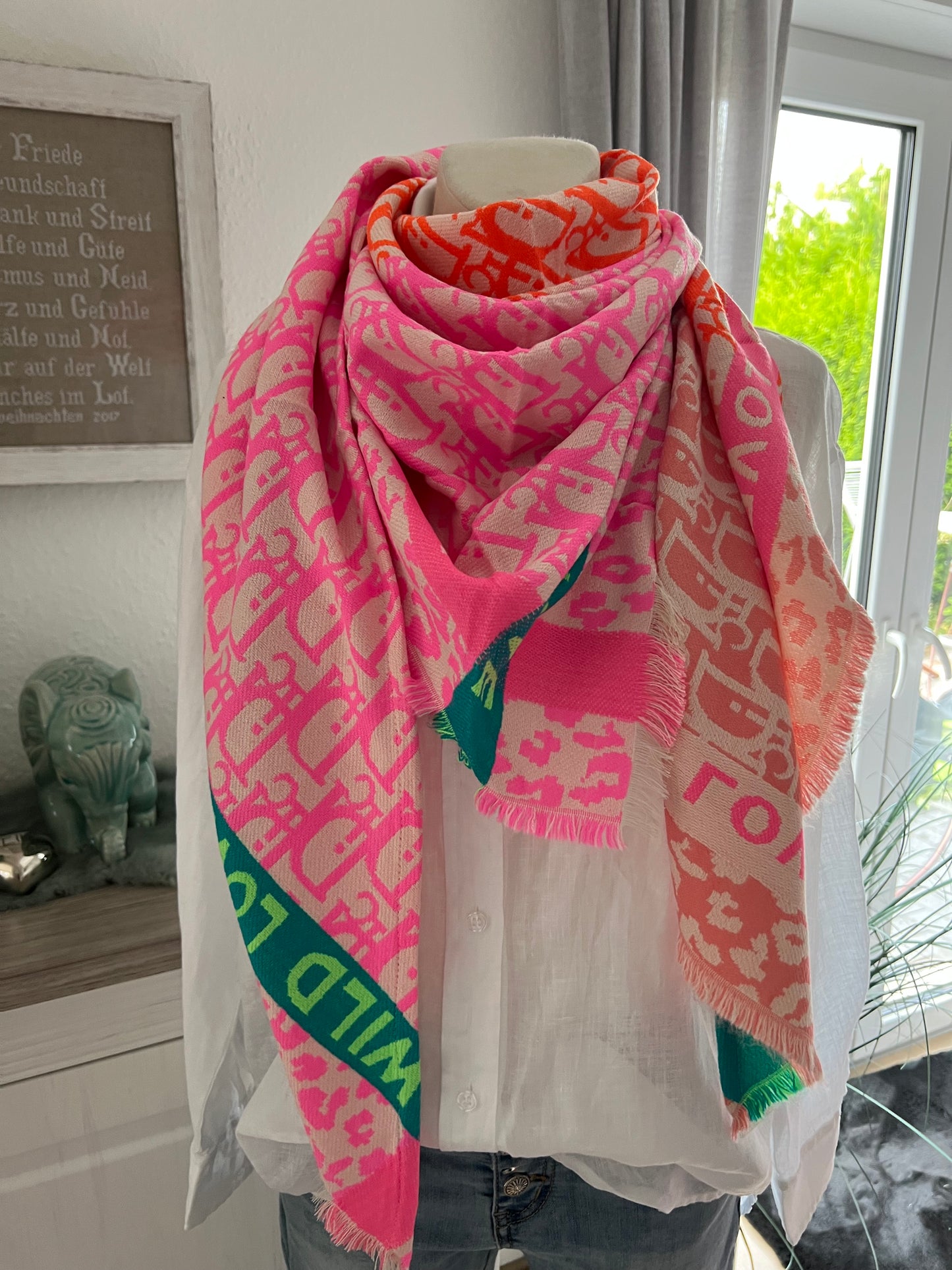 Wild Love Schal pink Di
