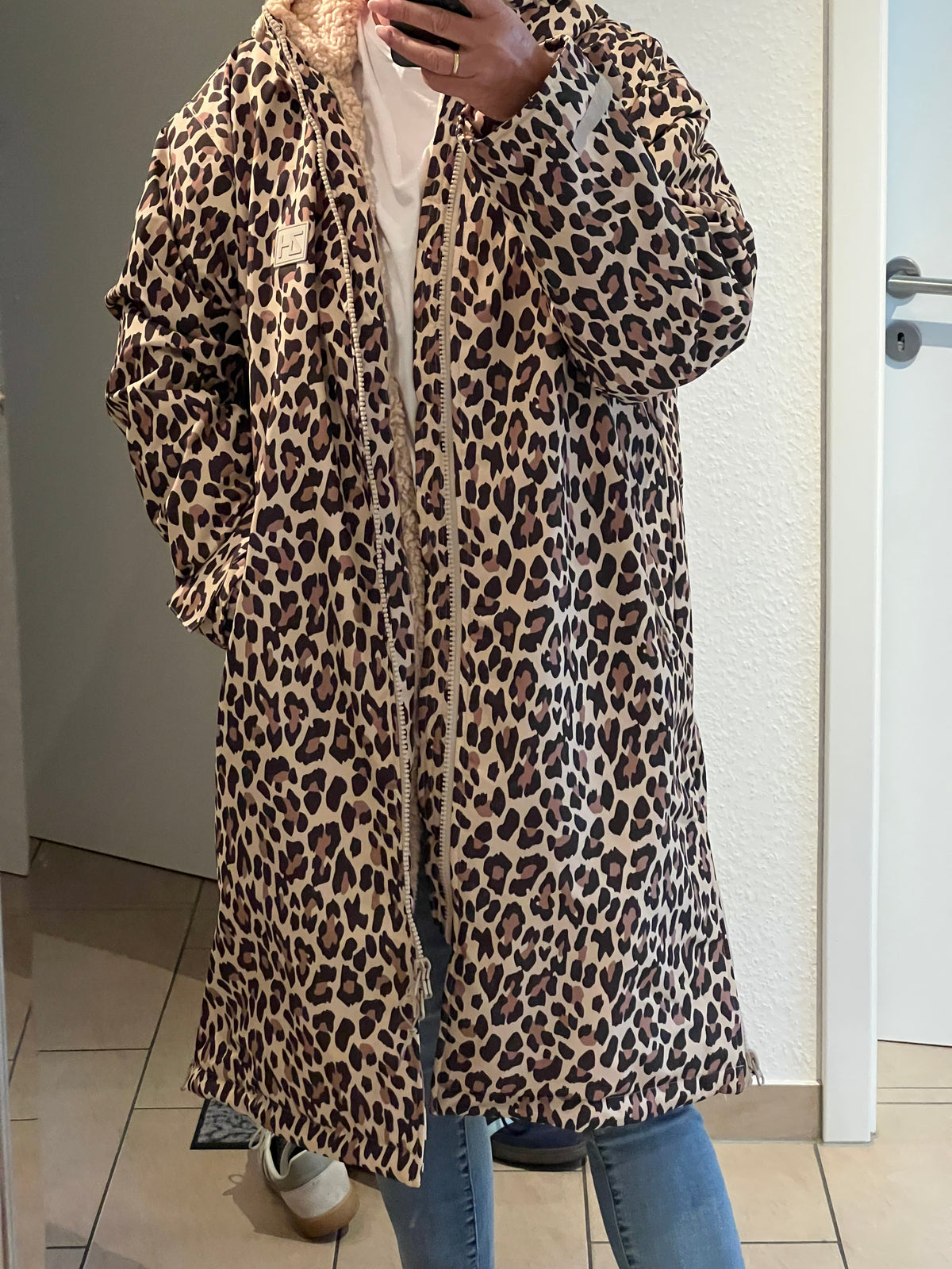 Zwillingsherz Windbreaker in verschiedenen Farben S/M Oversized geschnitten
