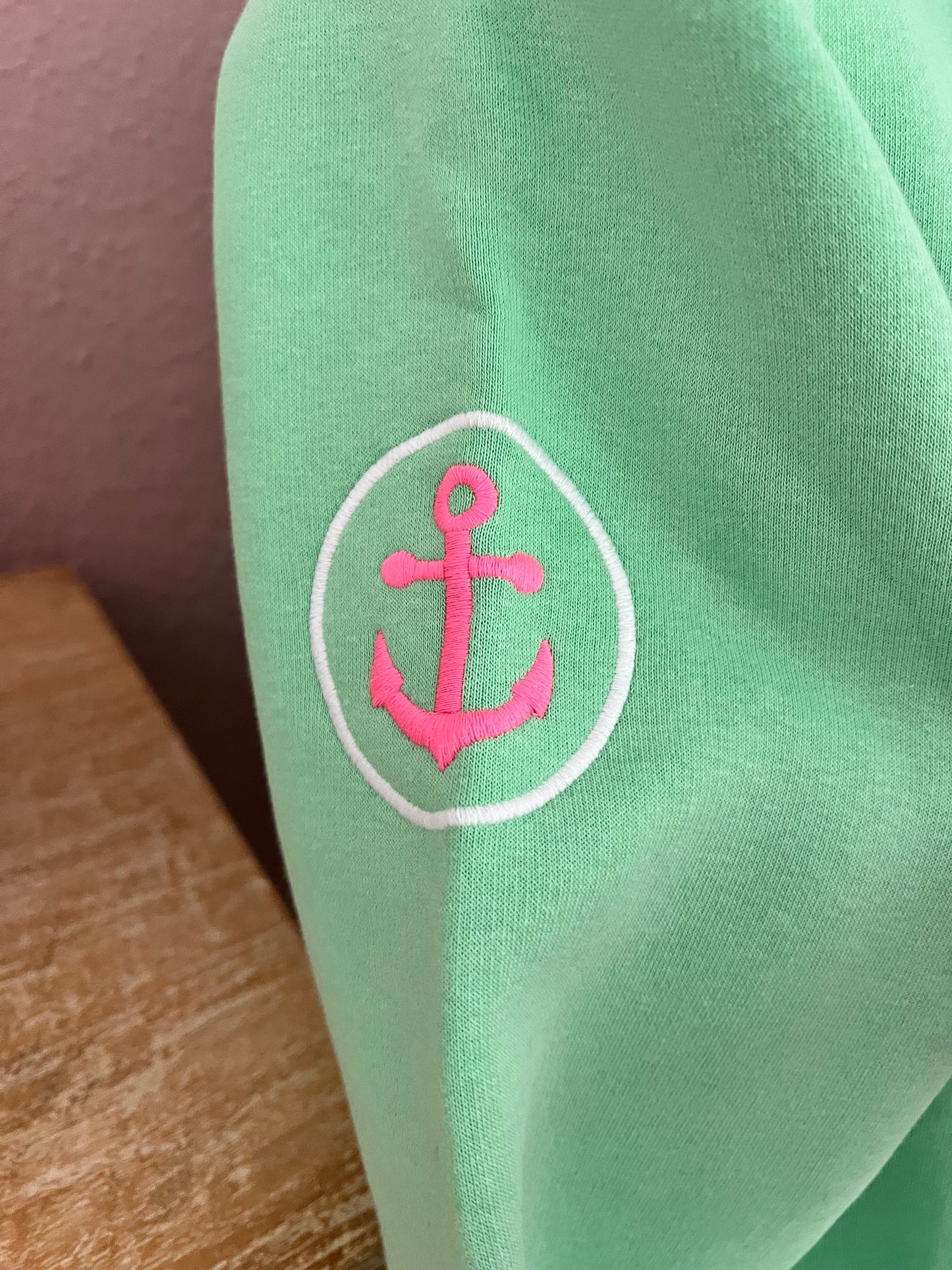 Zwillingsherz Hoodiejacke Moin Moin mint