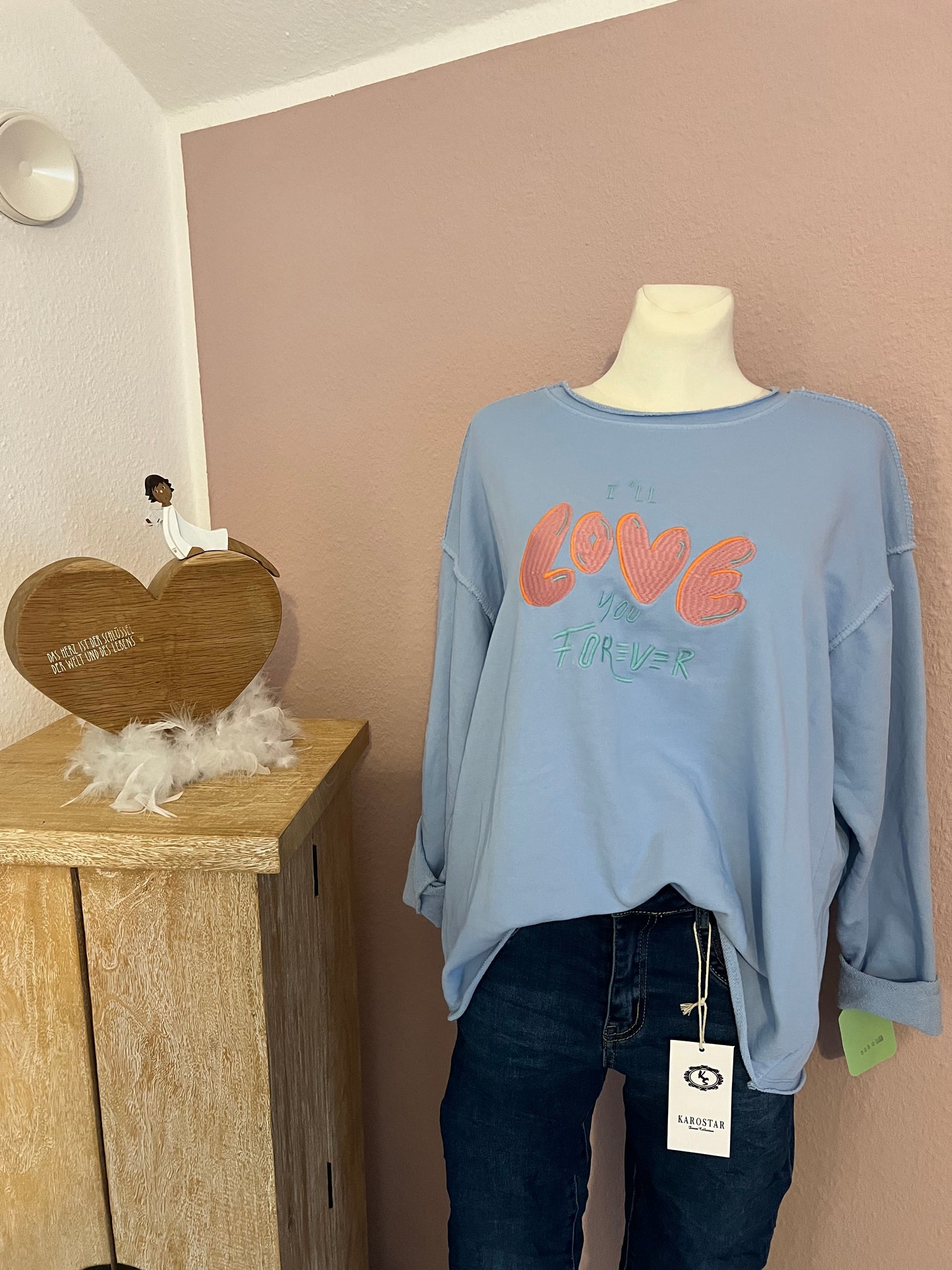 Sweatshirt "I’ll love you forever"