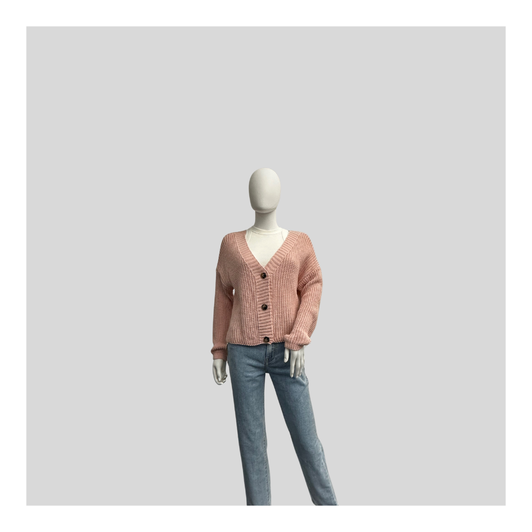 Strickjacke mit Knöpfen