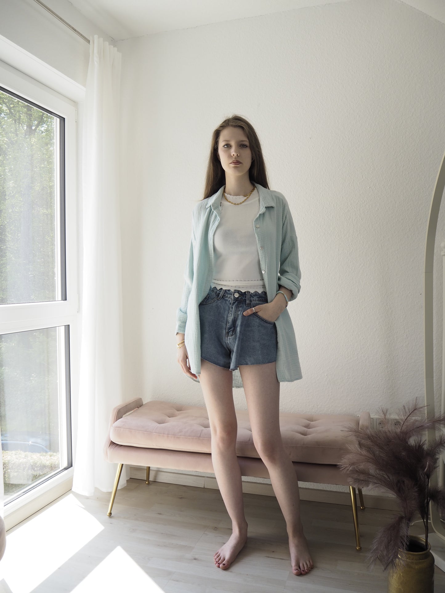 Musselinbluse "Elisa-x"