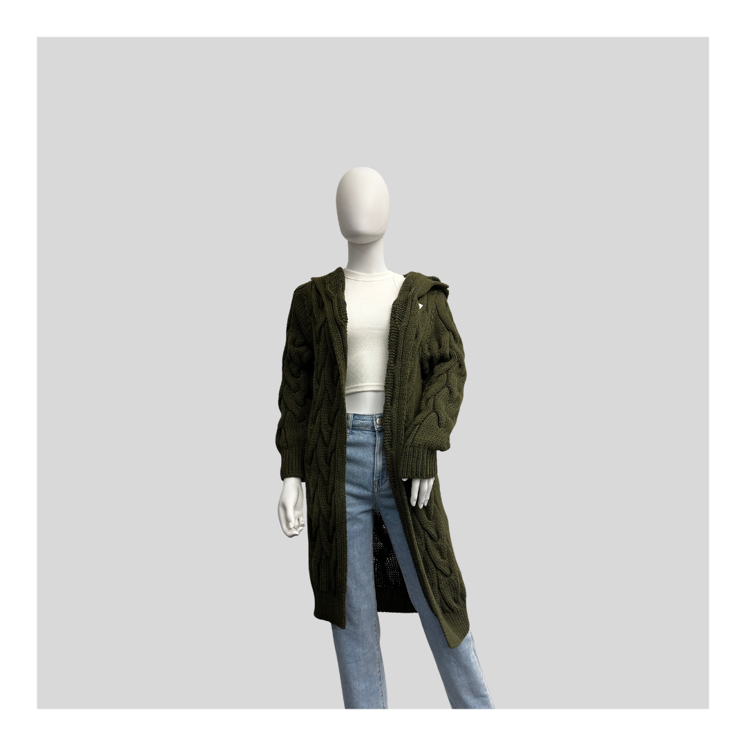 Strickjacke "Zopfmuster"