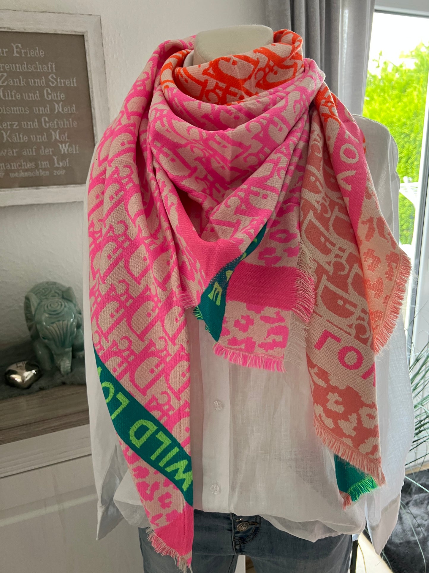 Wild Love Schal pink Di