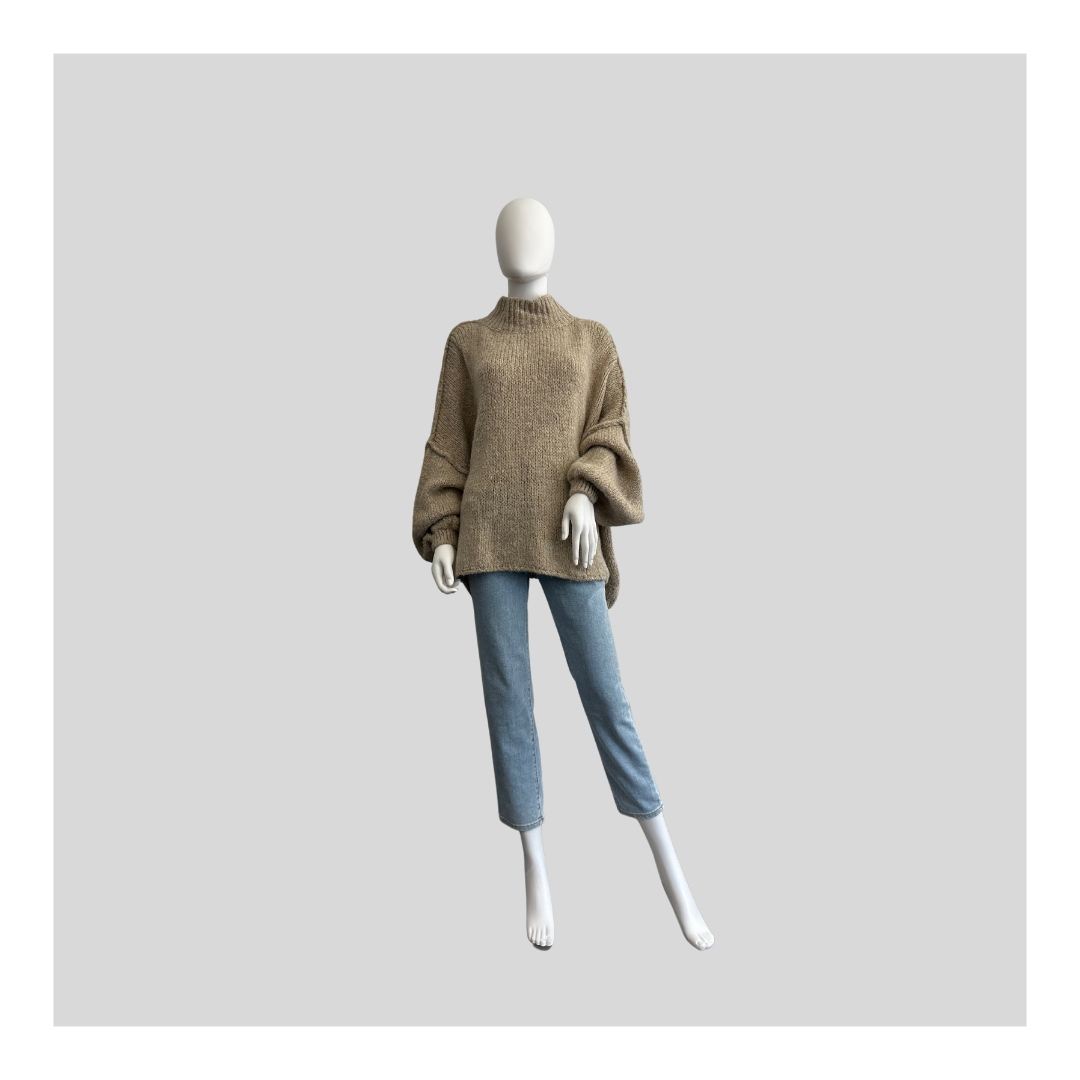Oversized Strickpullover "Flausch"