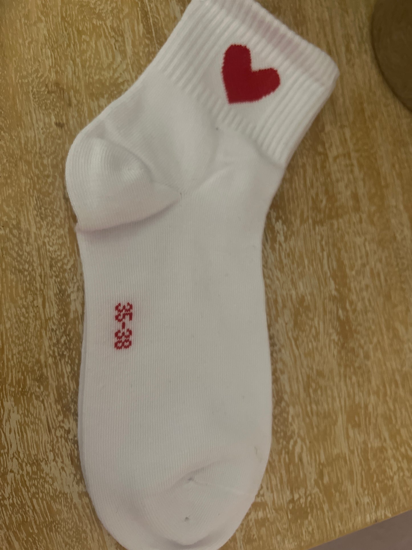 Sneaker Socken mit Herz ❤️ 39-42