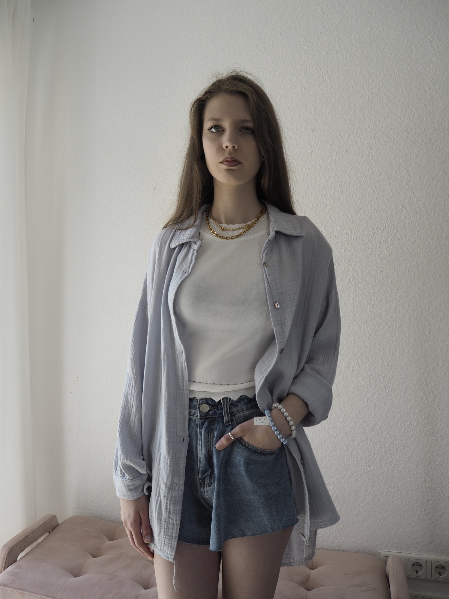 Musselinbluse "Elisa-x"