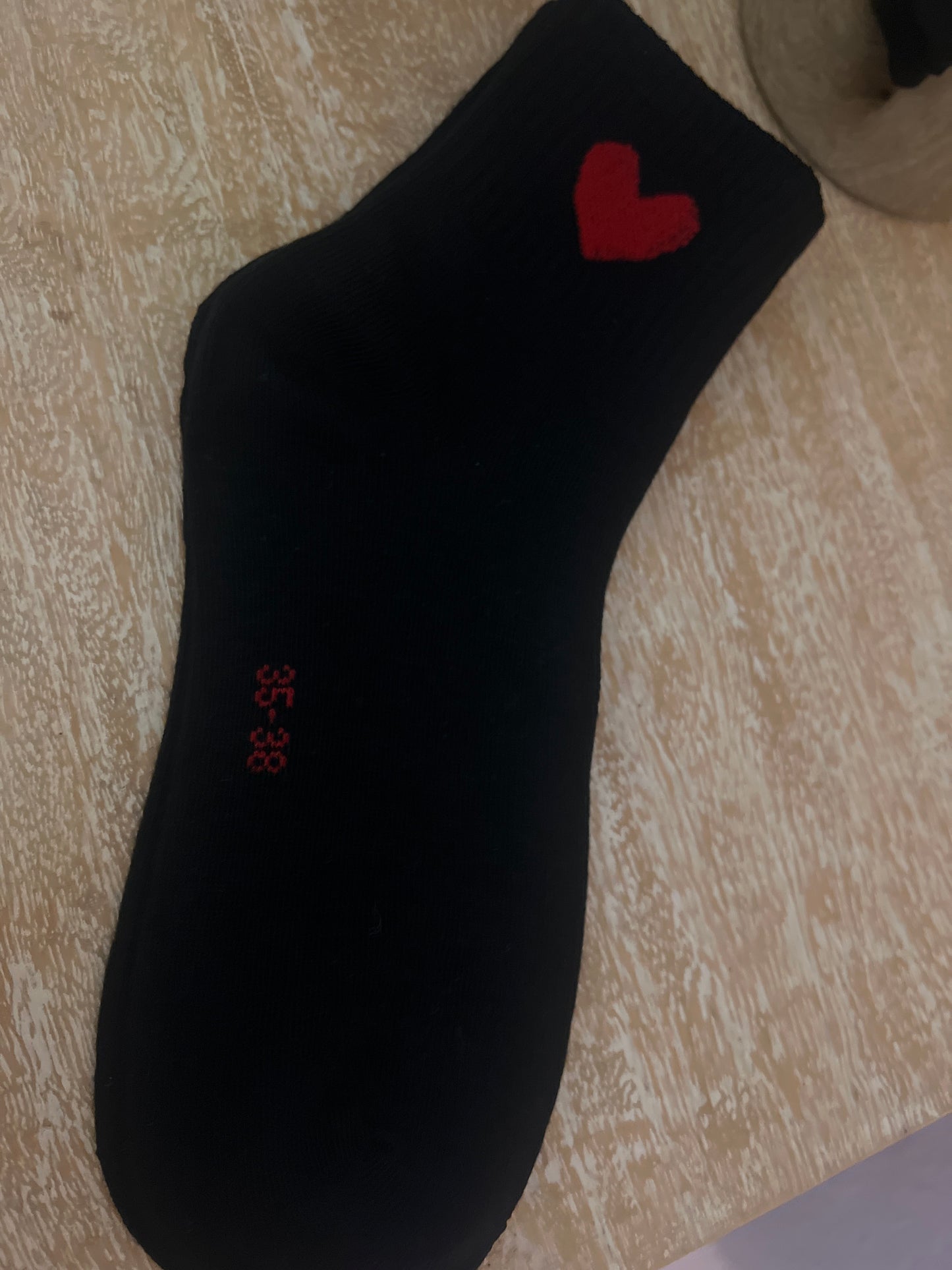 Sneaker Socken mit Herz ❤️ 39-42