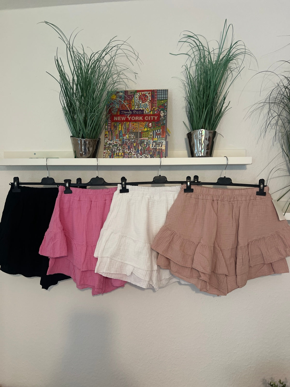 Musselin Skort