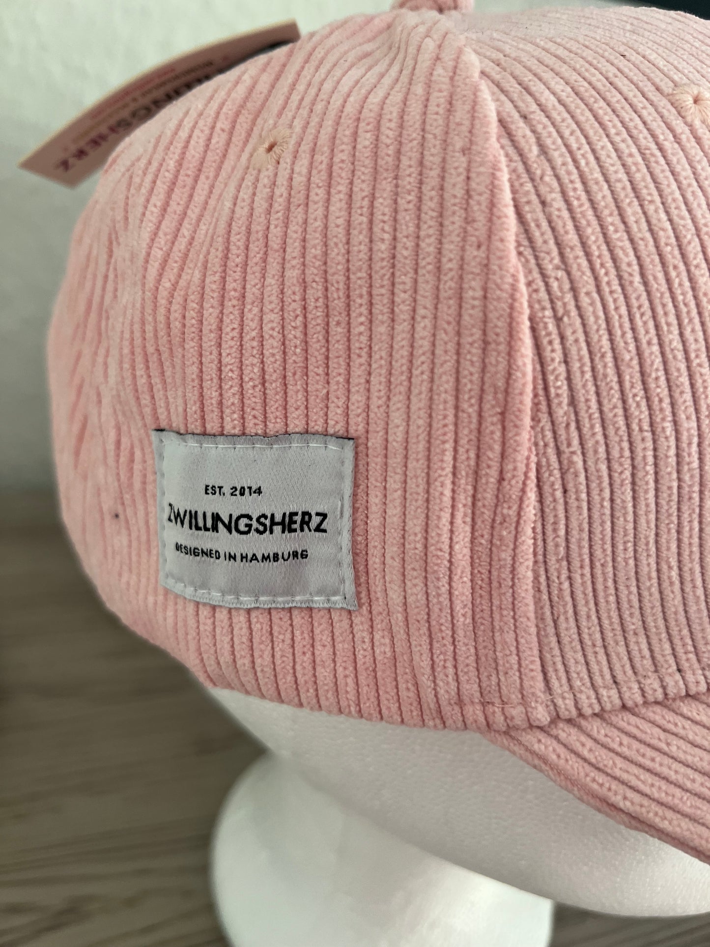 Cap Kappe von Zwillingsherz in rosé
