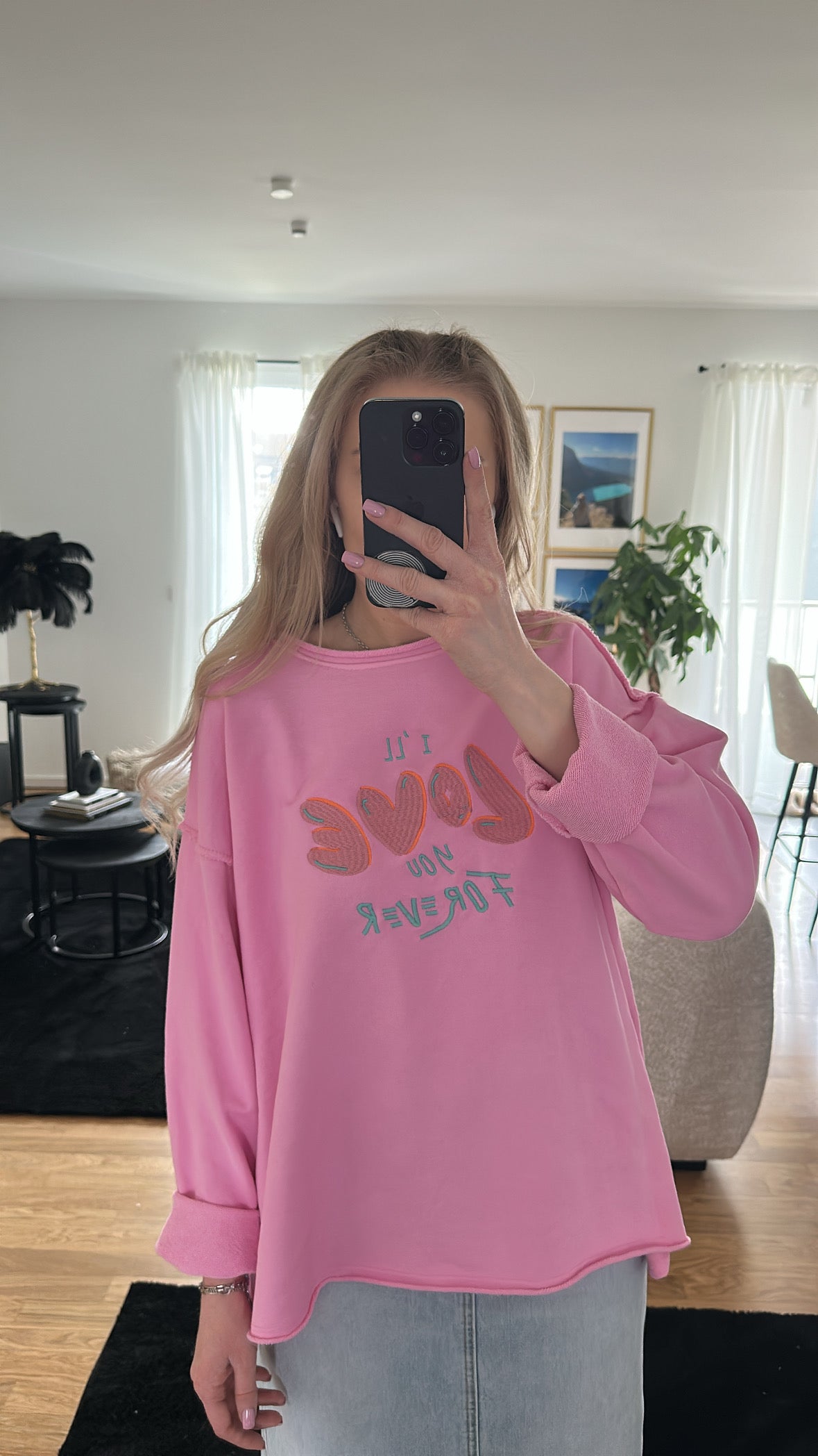 Sweatshirt "I’ll love you forever"