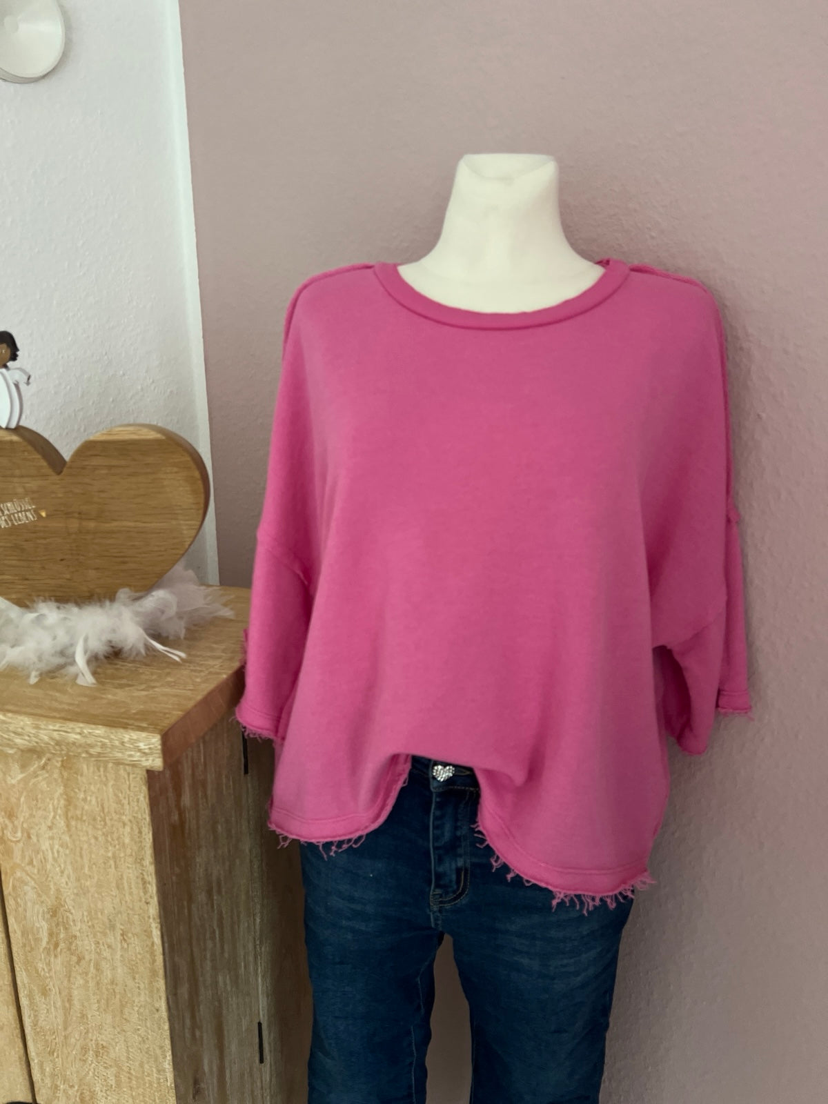 Sweatshirt "Ausgefranst - 3/4"