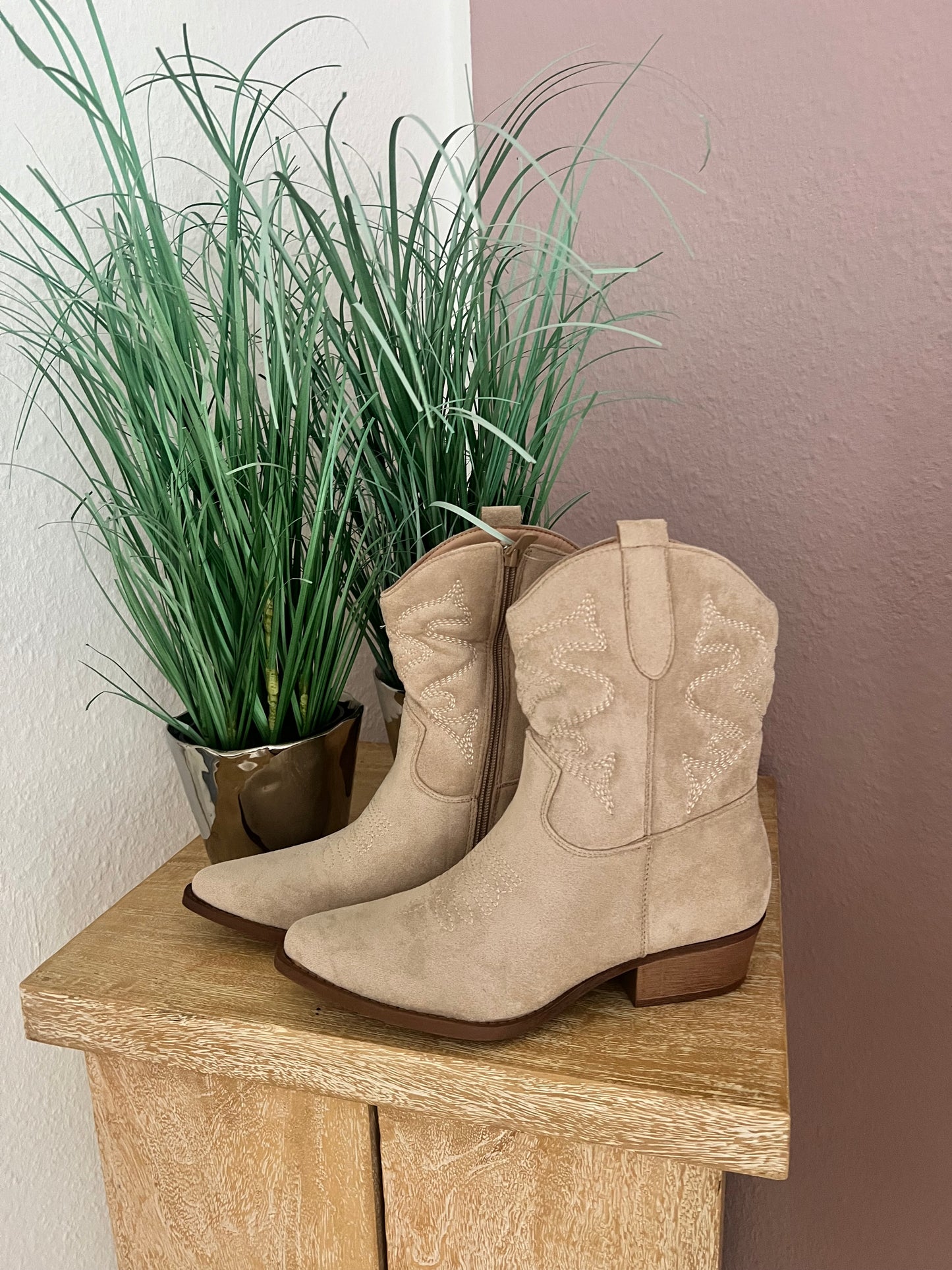 Mini Cowboy Stiefel Nina beige 290