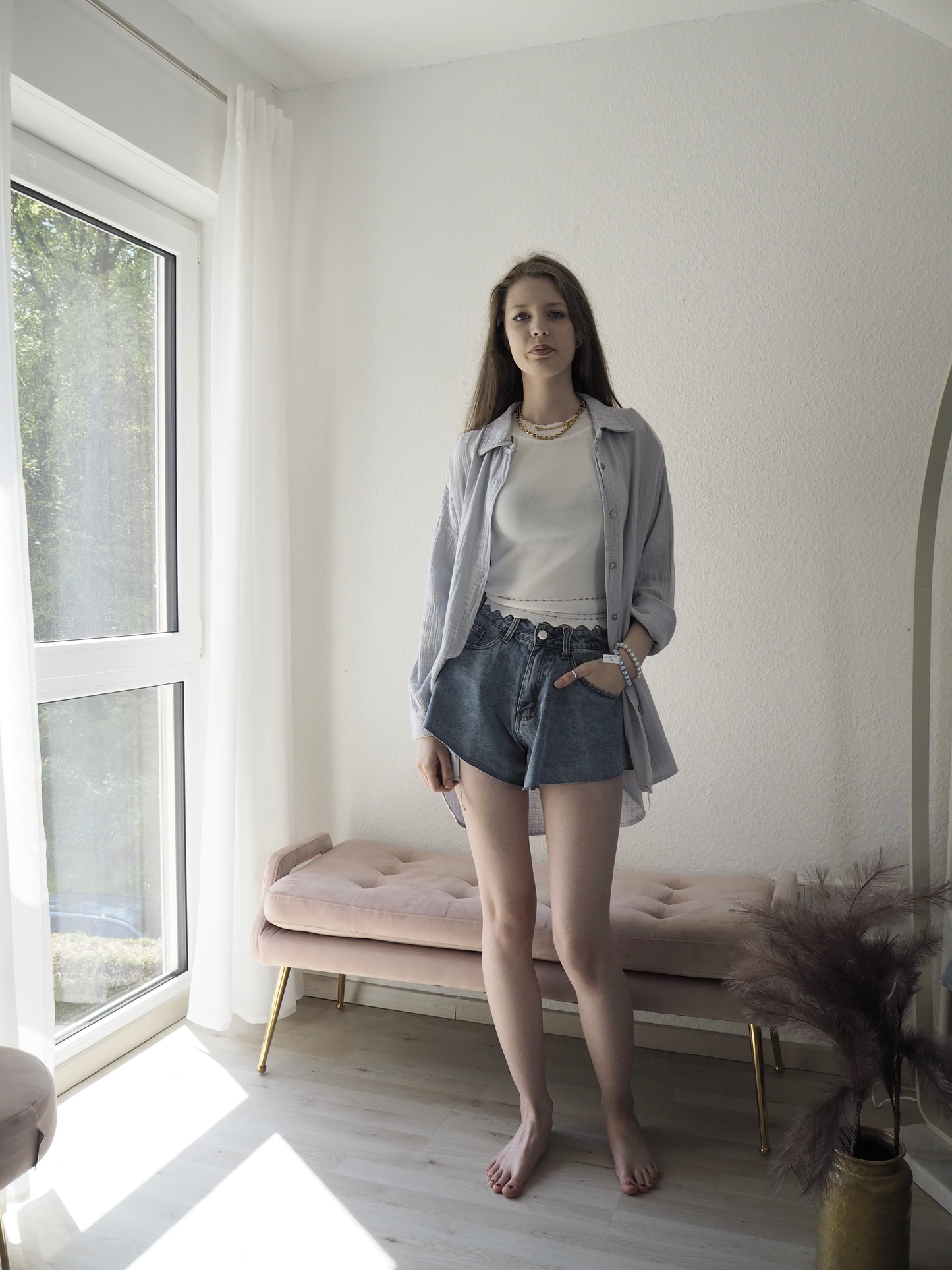Musselinbluse "Elisa-x"