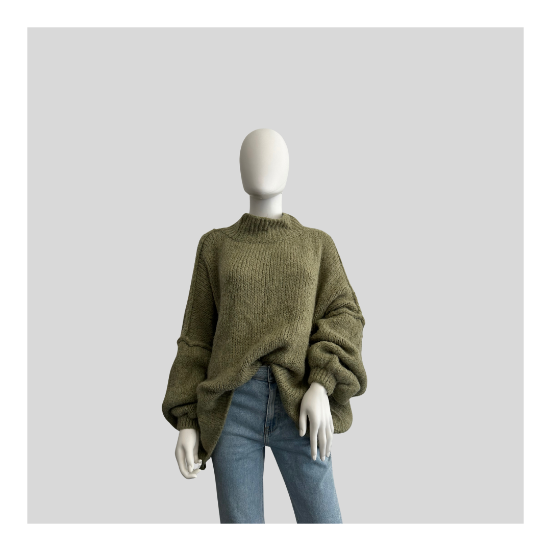 Oversized Strickpullover "Flausch"