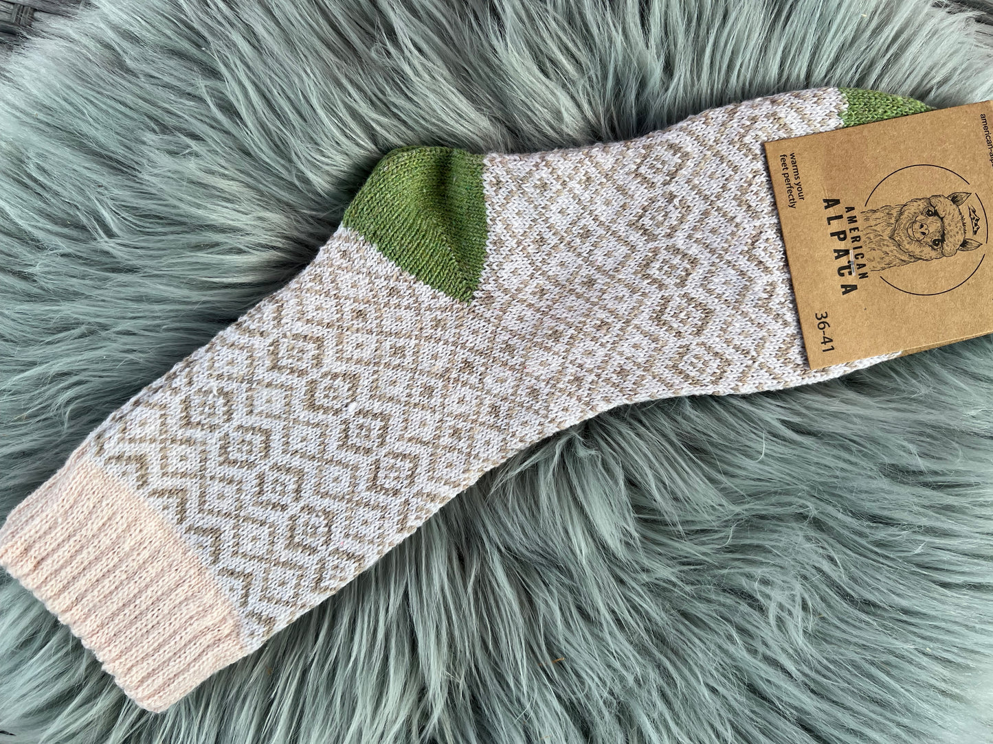 Alpaca Socken 3 farbig 36-41