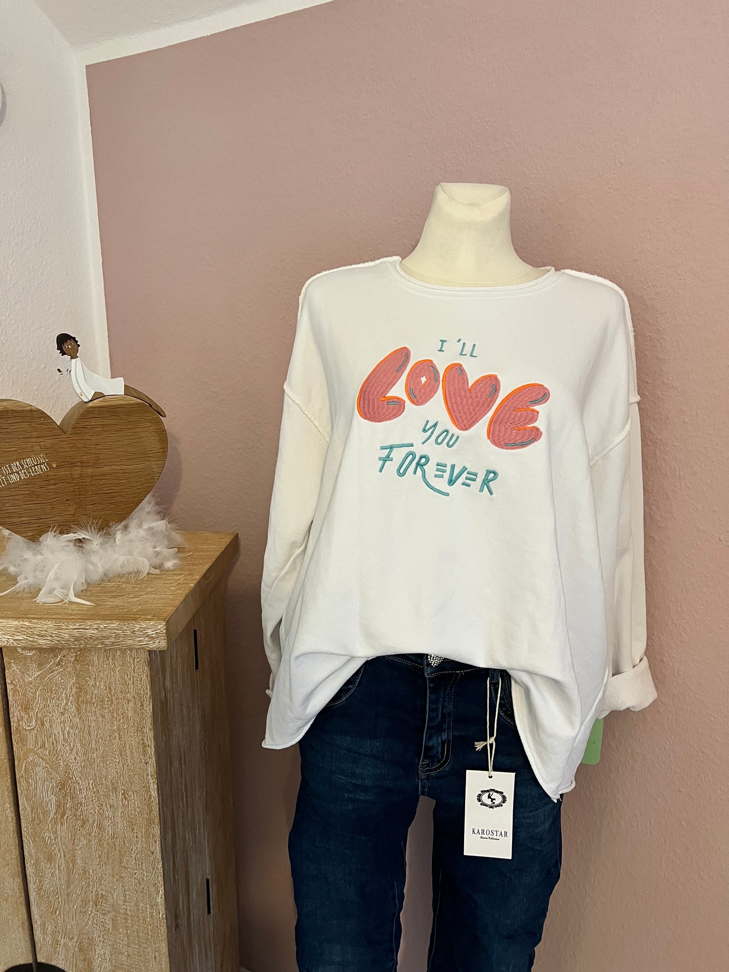 Sweatshirt "I’ll love you forever"