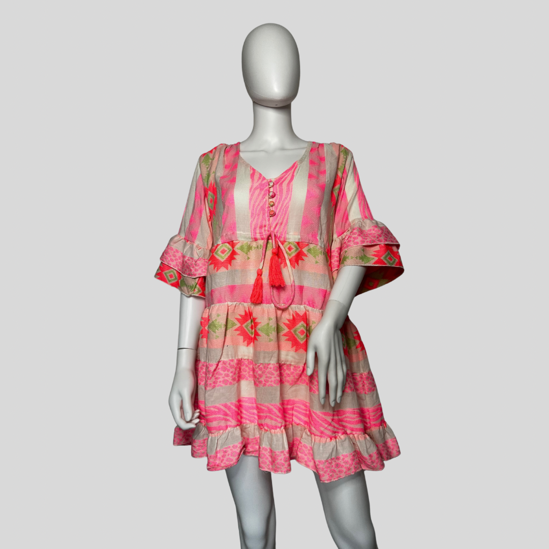 Sommerkleid pink