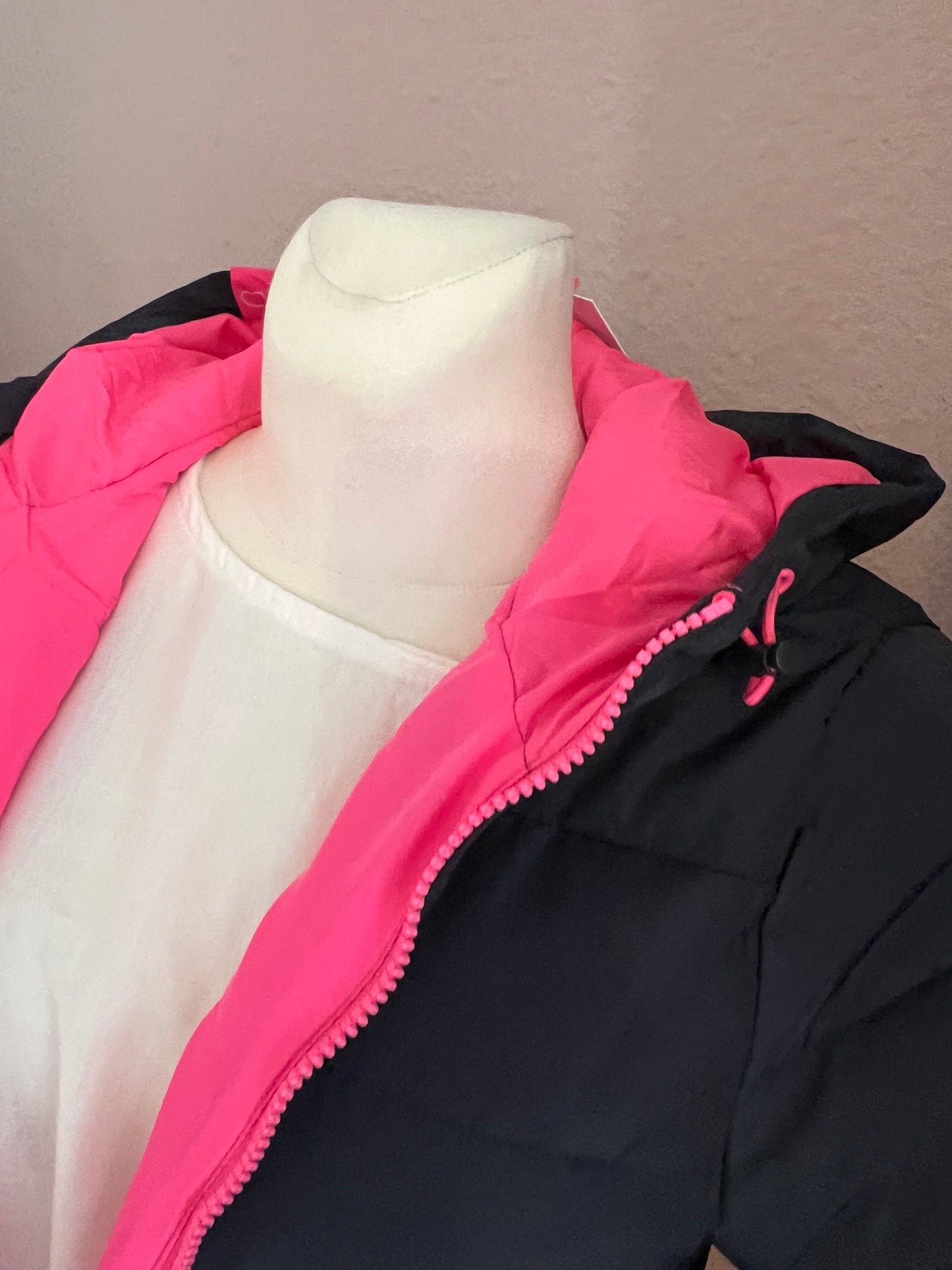 Zwillingsherz Steppjacke dunkelblau Moin Moin