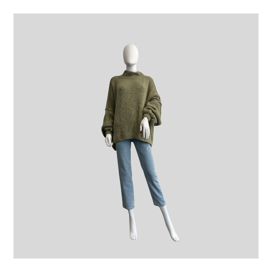 Oversized Strickpullover "Flausch"