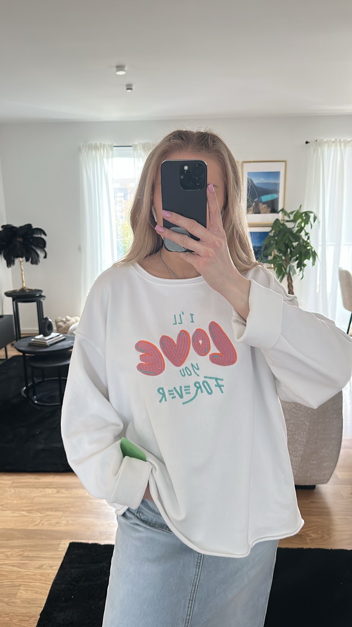 Sweatshirt "I’ll love you forever"