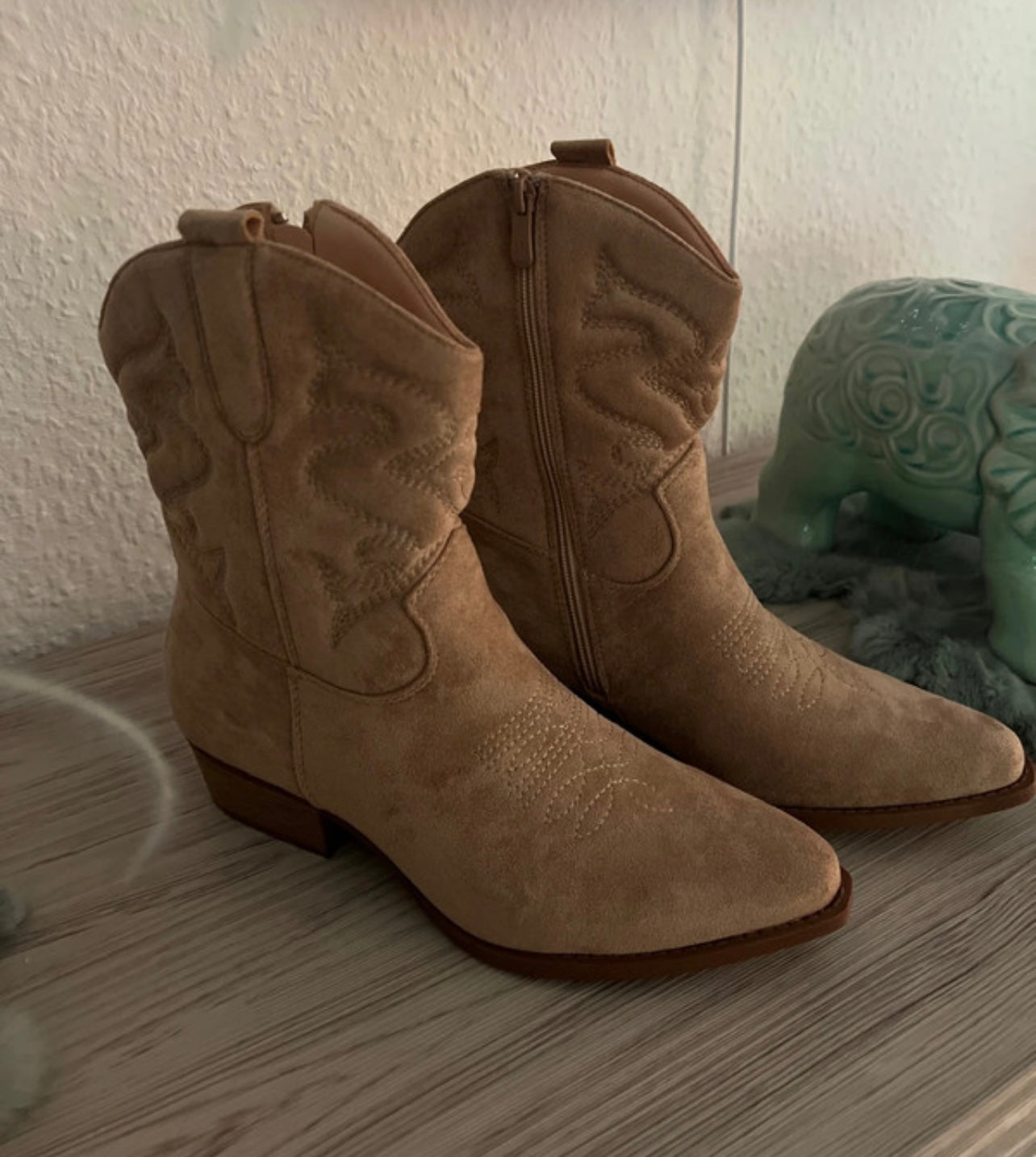 Mini Cowboy Stiefel "Nina - Taupe" 290