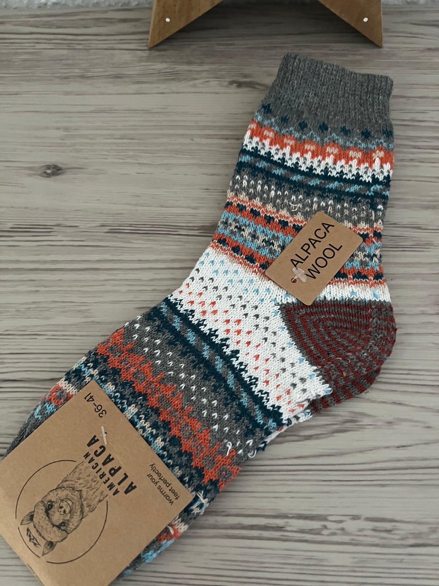 Alapaca Socken bunt Gr 36-41