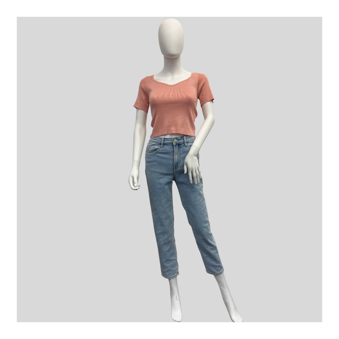 Crop T-Shirt "Rosa"