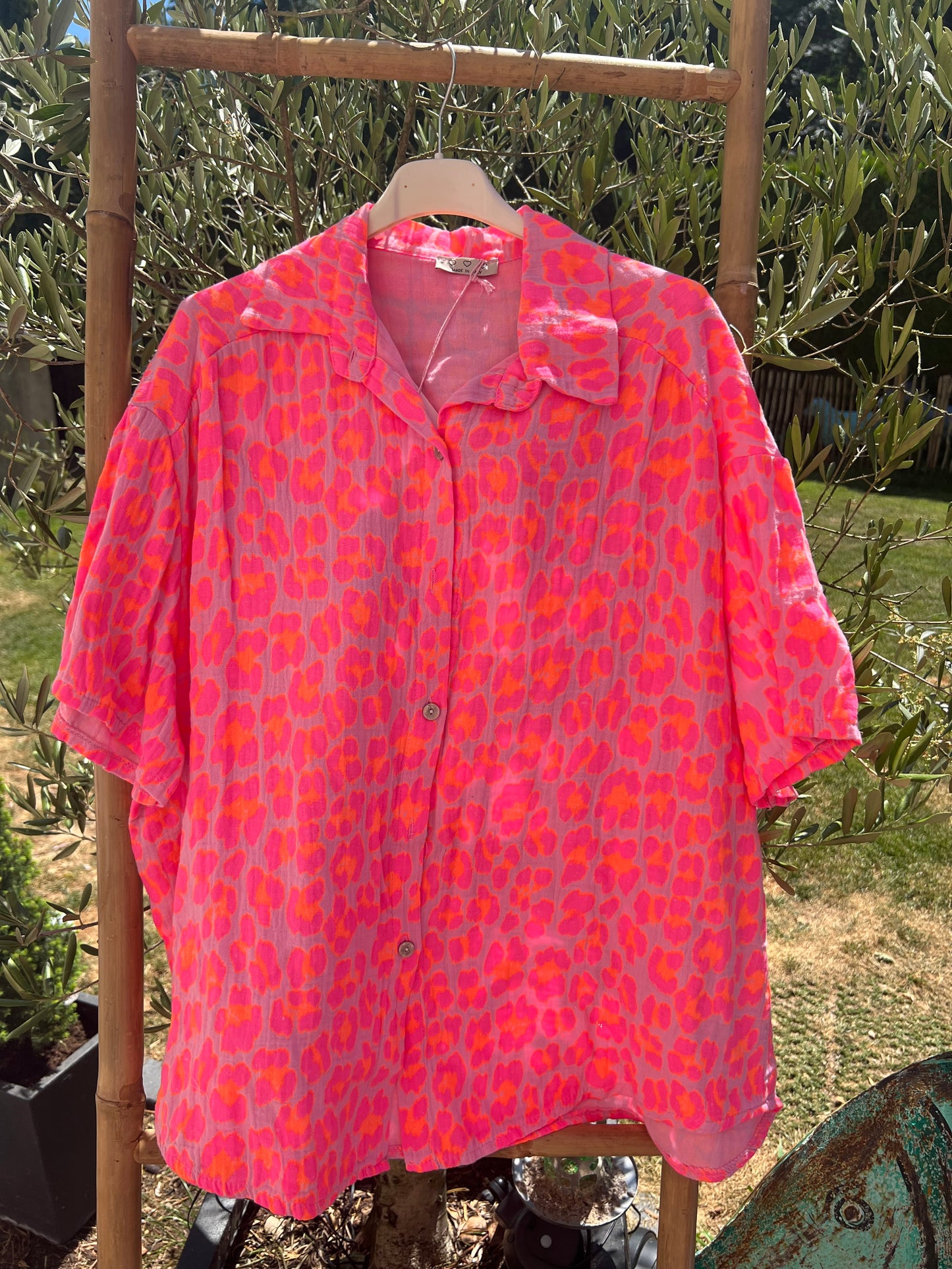 Sommerbluse aus Musselin in verschiedenen Farben
