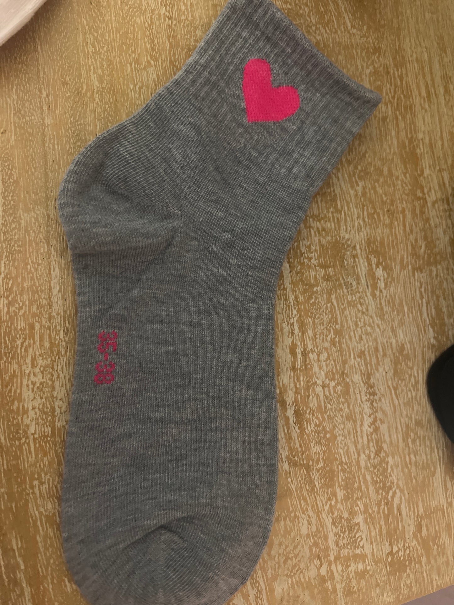 Sneaker Socken mit Herz ❤️ 39-42