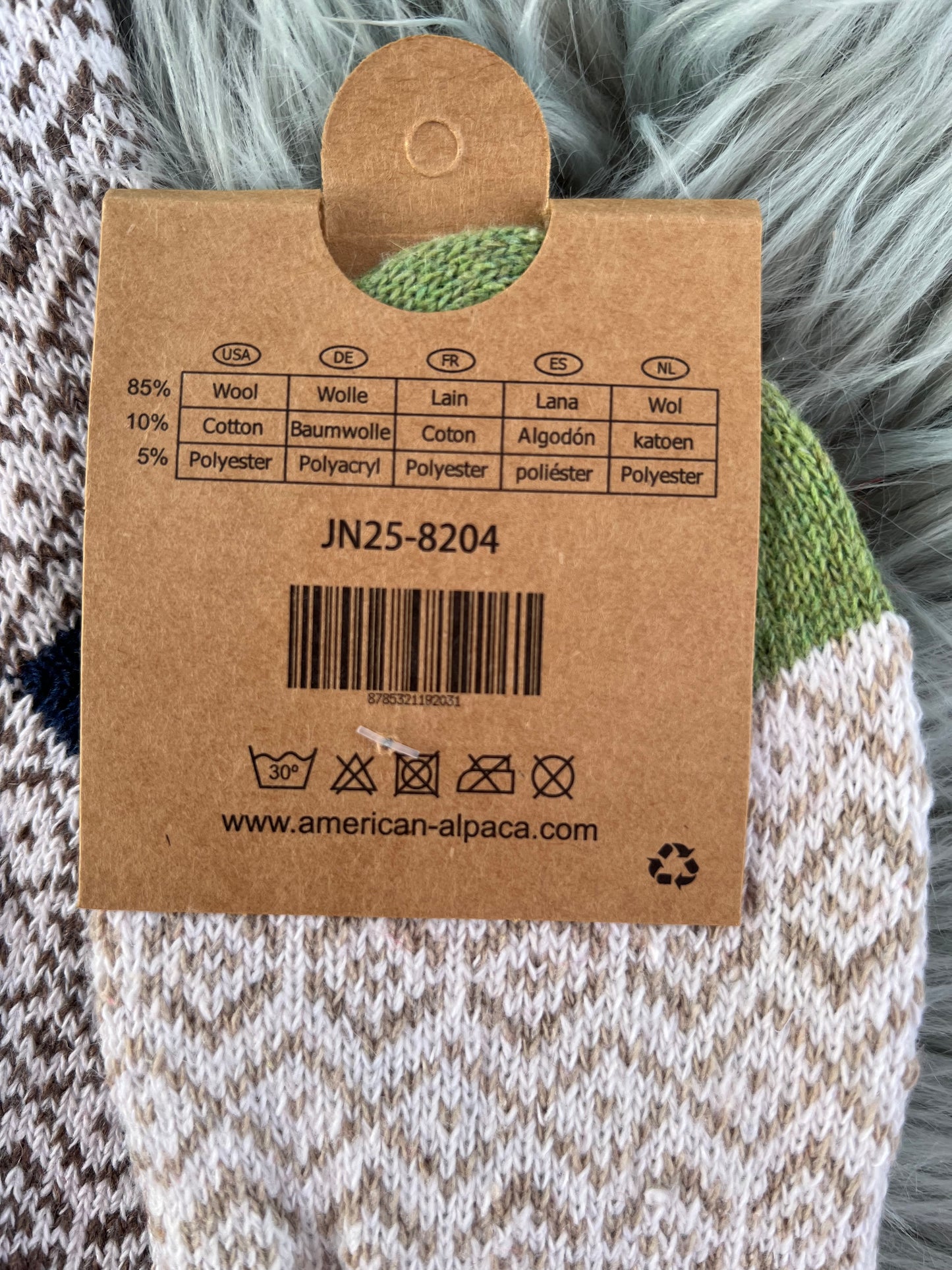 Alpaca Socken 3 farbig 36-41