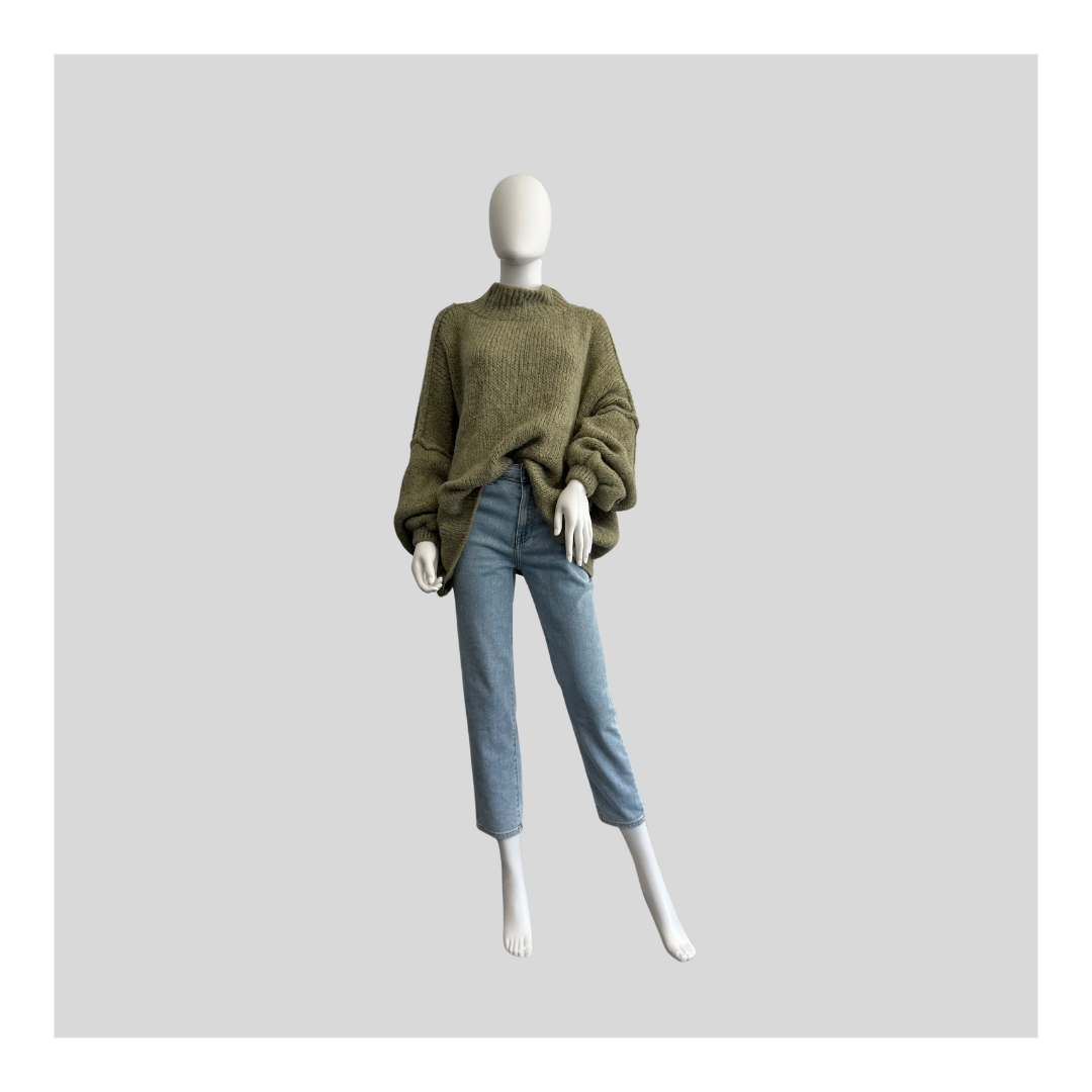 Oversized Strickpullover "Flausch"