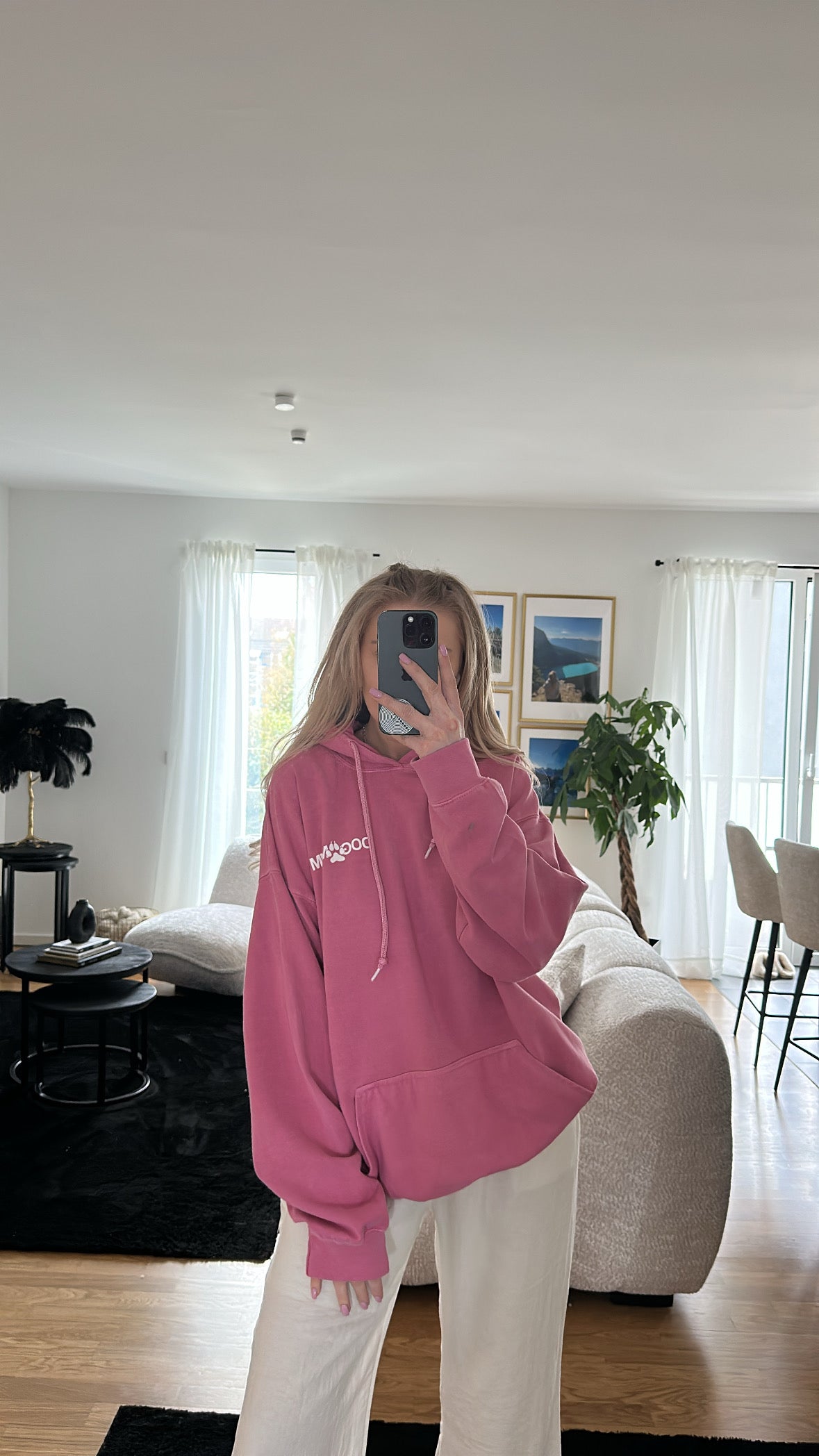Hoodie "Dog Mum"